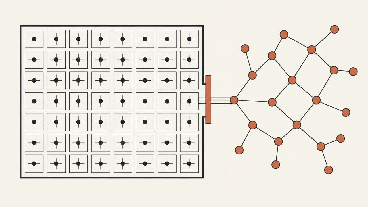 Conceptual depiction of isolated AI agent execution environments protected by network and permission boundaries.